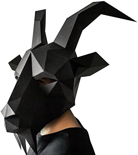Moniku DIY Mask Black Goat Mask