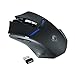 EagleTec MG010 Wireless Gaming Mouse 2.4GHz LED Backlight 7-Button 2400 DPI