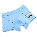 Boys Kids Soft Cotton Fashion Boxer Briefs Toddler Breathable Underwear (5-6 Years)