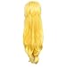 Xcoser Super Mario Princess Peach Wig 80cm Long Wavy Yellow Cosplay Wig