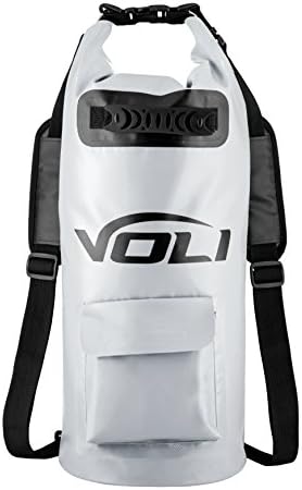 Voli Dry Bag Backpack 20L - Dry Backpack is Guaranteed Waterproof - Wear it as a Waterproof Backpack or Over the Shoulder - the Perfect Dry Bag 20L for Kayaking, Hiking, and other Outdoor Activities