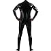Gaibest Metallic Bodysuit Unisex Zentai Long Sleeve Shiny without Hood