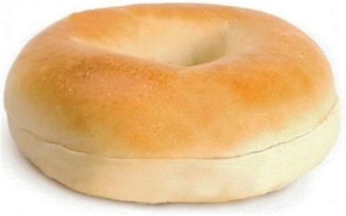 Aesops Bagel Go Plain Sliced Bagel, 4 Ounce -- 36 per case.