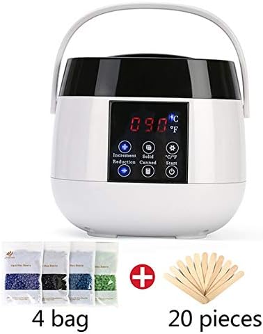 Wax Warmer Kit Digital Screen Wax Warmer Heater Hair Removal Tools Paraffin Wax Machine Kit Epilator Depilatory Skin Care China 04