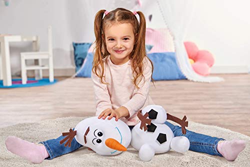 Simba 6315877559 - Disney Frozen II Klett Olaf, 30cm Plüschfigur, kann zerlegt und lustig wieder zusammengebaut werden… – Bild 8