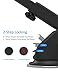 6Feeki Cell Phone Holder for Car, Car Phone Mount Windshield Long Arm Car Phone Mount with One Button Design and Anti-skid Base Car Holder for iPhone X/8/7/7P/6s/6P,Galaxy S9/S8,Huawei,iPad (1)
