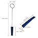 ASNOMY Piano Tuning Kit, 7pcs Professional Piano Tuning Tuner Tool Kit，Include 1 x Tuning Hammer, 1 x Temperament Strip, 1x Large Cleaning Cloth, 2 x Mutes Handles, 2 x Long Rubber Mutes