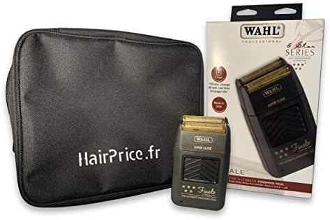 Wahl – Cortapelos de acabado Wahl Finale Shaver 5 Star con estuche ...