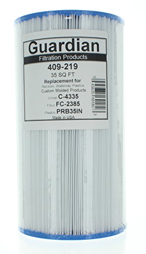 Guardian Pool Spa Filter Replaces Unicel C-4335 35 sq Hayward Rainbow PRB35-IN FC-2385