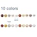TOAOB 200pcs 8mm Crystal Lampwork Beads Glass Beads for Jewelry Making Round Spacer Beads Craft Supplies for Bracelets Jewelry Making and DIY Crafts