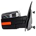 ECCPP Passenger Side View Mirror For 2004-2014 Ford F-150 Power Heated Chrome Puddle Signal Light
