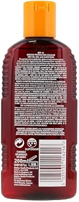 Malibu Sun SPF 15 Dry Oil Gel with Carotene for Tanning - 200ml - Water view 2
