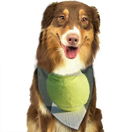 Address Verb Dog Bandana Pet Scarf Tennis Cute Triangle Bibs Baby Puppy Cat Kitten