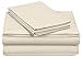 Amazon Brand – Pinzon 300-Thread-Count Percale Sheet Set - Queen, Ivory