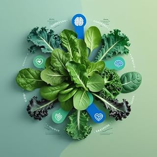 Livro OS benefícios das folhas das verduras: Sua saúde alimentar em primeiro lugar