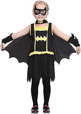 Batgirl Costumes Kids Children DC Superheroes Deluxe Dress by OteRanLin(M)