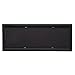 Pinnacle Frames and Accents Small Decorative 4 Inch x 12 Inch Mirror with Classic Black Frame