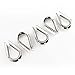 Sutemribor M10 304 Stainless Steel 3/8 Inch Diameter Wire Rope Cable Thimbles Rigging, 5 Pieces