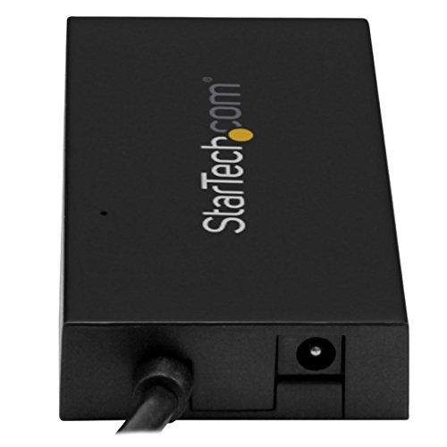 StarTech.com 4 Port USB Hub - USB 3.0 - USB A to 3x USB A and 1x USB C - Includes Power Adapter - USB Port Expander - USB Port Hub