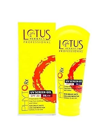 Lotus Professional SPF 30 PA++ Phyto RX UV Screen Gel, 80 g