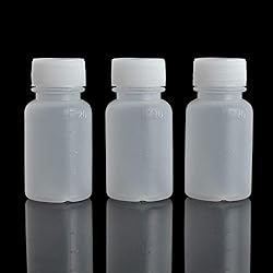 GDGY 100pcs 20ml, 0.7 OZ PE Plastic Empty Small