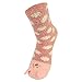 Women's Pink PIg Cozy Crew Fuzzy Socks