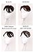 Igennki 100% Real Human Natural and Breathable Women Hair Piece Hair Topper for Hot Season BHA48(BLBR)
