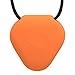 Q-Link Triangle Acrylic SRT-3 Pendant - Orange