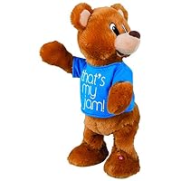 Gemmy Twerking Bear Bluetooth Plush - Compatible with Alexa