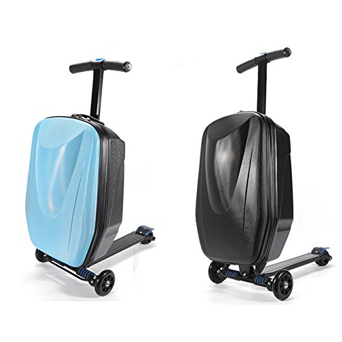 Luggage Scooter, 20’’ Foldable Multifunctional Scooter Suitcase with