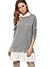 SheIn Women's Contrast Collar And Hem Color Block 2 In 1 Basic Sweater Skirt Dress