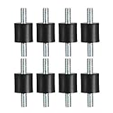 uxcell 15 x 15mm Rubber Mounts,Vibration