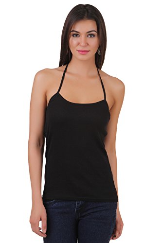 q-rious women's cotton lycra halter slips