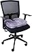 Utopia Bedding Seat Cushion - for Back Pain Relief, Sciatica & Tailbone Pain - Memory Foam Back Support Ideal for Office and Outdoor Chair, Cars, Desk and Couch - Great for Sciatica Pain Relief