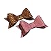 Yazon 20pcs 2.8 inch Layered Glitter Bows Clips Baby Girl's Hair Bows Alligator Clips Toddler Pigtail Bows