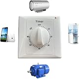 Taikuwu 220V Mechanical Countdown Timer Switch 60 Min Pump Control Socket 86 view 6