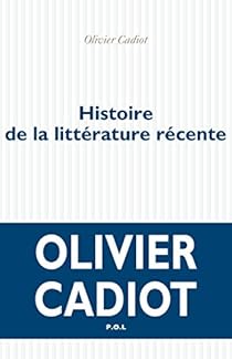 Histoire De La Litterature Recente Tome 1 Babelio