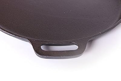 Spiceberry Home Pre-Seasoned Cast-Iron Pizza Pan - 14-Inch