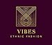 Vibes Women's Pure Georgettea-Line Un-Stitched Salwar Kameez Free Size Pink, Free Size