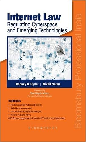 Internet Law: Regulating Cyberspace and Emerging Technologies