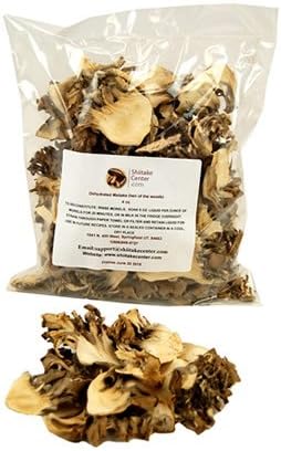 Dried Maitake Mushrooms - 4 Oz. Bag - Dehydrated Edible Gourmet Medicinal Grifola Frondosa Fungi: AKA Hen of the Woods