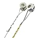 uxcell Musical Instruments Replacement 6 Pcs A406 Steel Strings Set for Acoustic Guitar