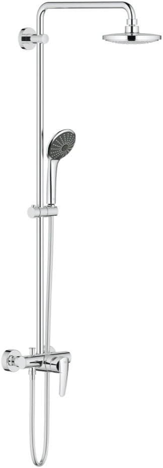 Grohe Vitalio Go 100 Duschsystem - Handbrause & Halter, SpeedClean, Chrom