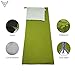 Forbidden Road Portable Single Sleeping Bag 0 ℃/ 30 ℉ for 4 Seasons Camping, Hiking, Backpacking (Olive Green, 0℃ / 30℉)