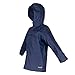 Splashy Children's Rain Jacket (8, Navy)