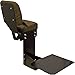 K & M 'Buddy Seat' Trainer Seat for John Deere Tractors - Brown, Model Number 8211