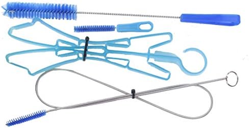 Hydration Bladder Cleaning kit 4 in 1 Multifunction Water Bag Tube Cleaning Brushes with Drying Rack