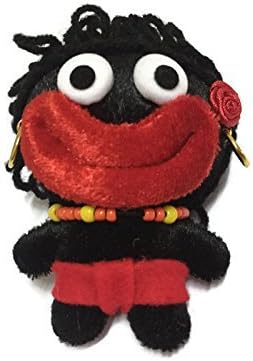 Upluck Tribal Cut Doll Keychain Tribasman Joke Toy for Women Bag Bike Key Chain Purse Backpak