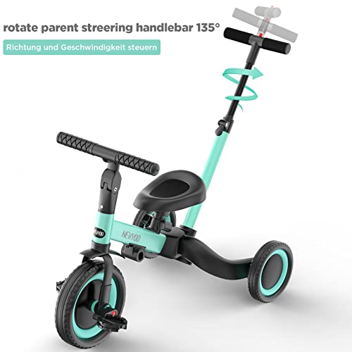 smart trike parent steering