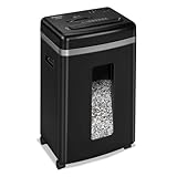 Fellowes 450M 9-Sheet Micro-Cut Office Paper Shredder with Auto Reverse Jam Prevention Feature and SilentShred Noise Control Technology (4074001)